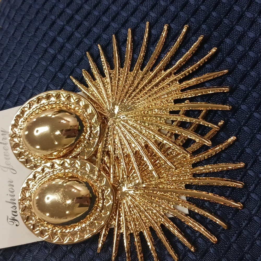 Statement Pierced Earrings Costume Jewelry